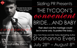 The Tycoon's Convenient Bride...and Baby by Shoshanna Evers Blog Tour and Giveaway